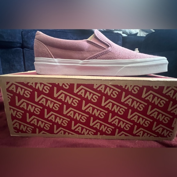 Vans Shoes - Vans Women's Dusty Rose Slip-On Sneakers